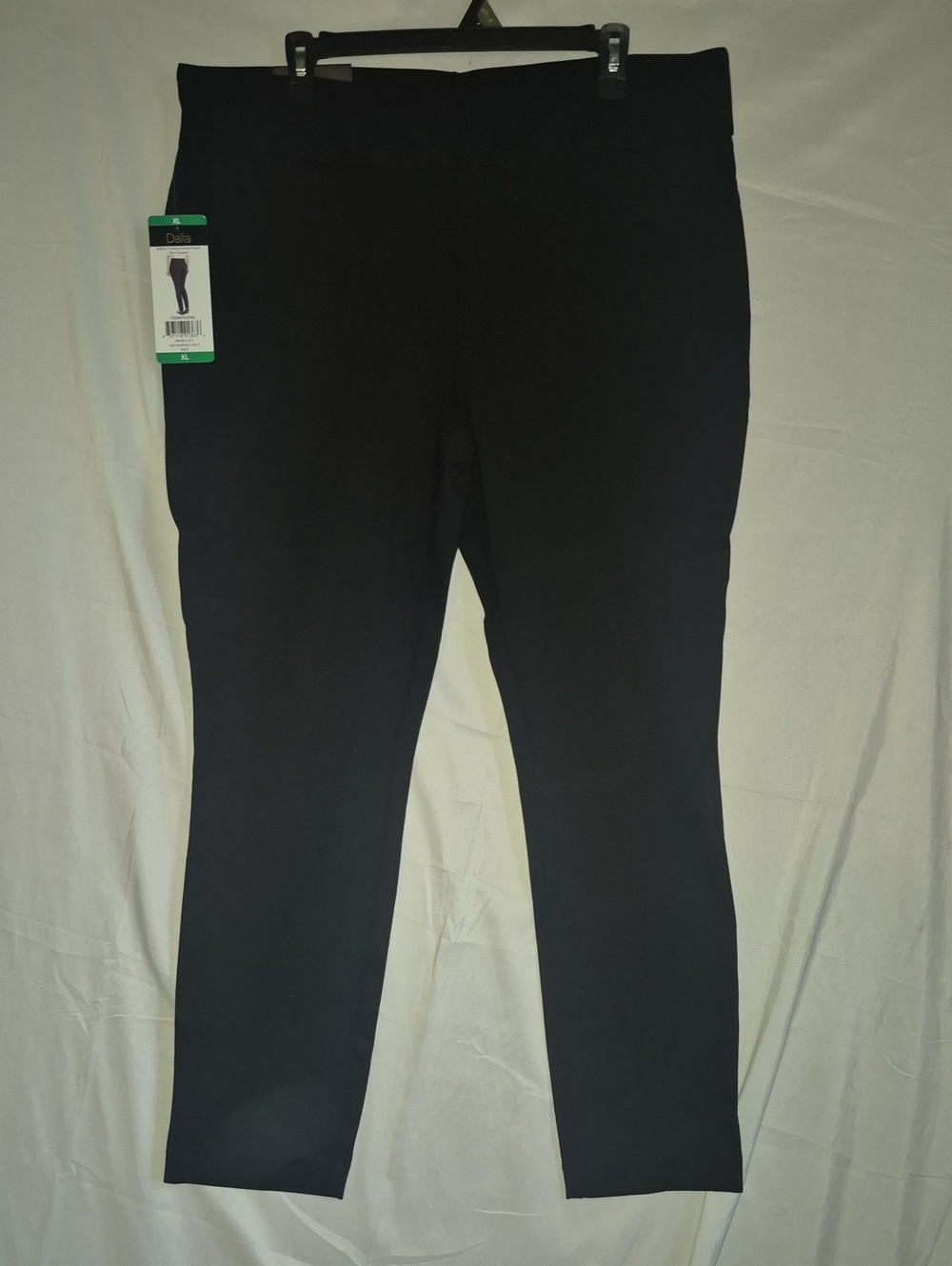 Dalia Black Skinny Ponte Pants